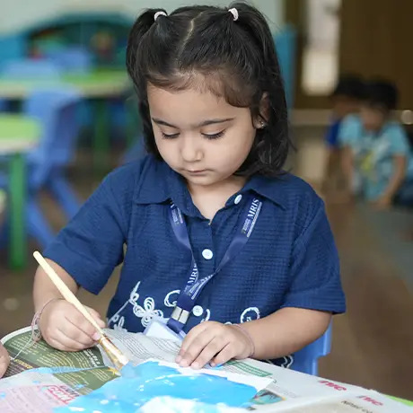 Young learners engaged in an early-years classroom